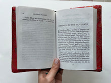Load image into Gallery viewer, Crimson Harmony Silk Prayer Book Cover