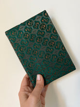 Load image into Gallery viewer, Emerald Elegance Silk Prayer Book Cover