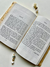 Load image into Gallery viewer, NEW! Lotus Rose Beaded Bookmark