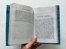 Load image into Gallery viewer, Sapphire Tranquility Silk Prayer Book Cover