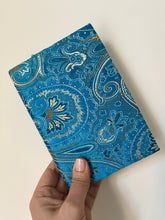Load image into Gallery viewer, Sapphire Tranquility Silk Prayer Book Cover
