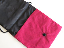 Load image into Gallery viewer, Burgundy Linen Bag