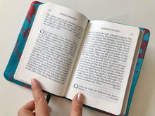Load image into Gallery viewer, Teal Paradise Silk Prayer Book Cover