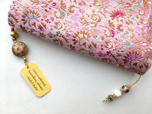 Load image into Gallery viewer, Coral Petals Beaded Bookmark