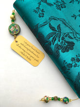 Load image into Gallery viewer, Emerald Delight Beaded Bookmark