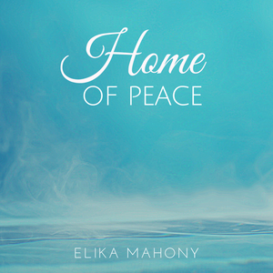 My home is the home of peace - Art quote digital download 5x7 + music download