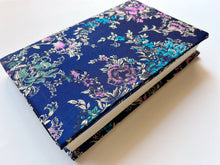 Load image into Gallery viewer, Kitab-i-Aqdas silk book cover - Ocean Blooms