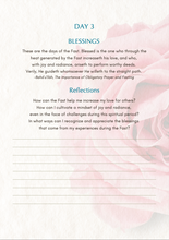 Load image into Gallery viewer, Bahá’í Fasting Journal - Rose Edition | A4 Digital Download