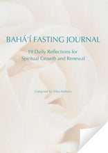 Load image into Gallery viewer, Bahá’í Fasting Journal - Rose Edition | A4 Digital Download